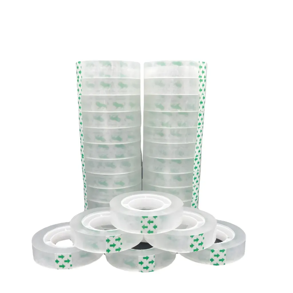 [ES-1230-12] CINTA ADHESIVA TRANSPARENTE 12*30 C/12