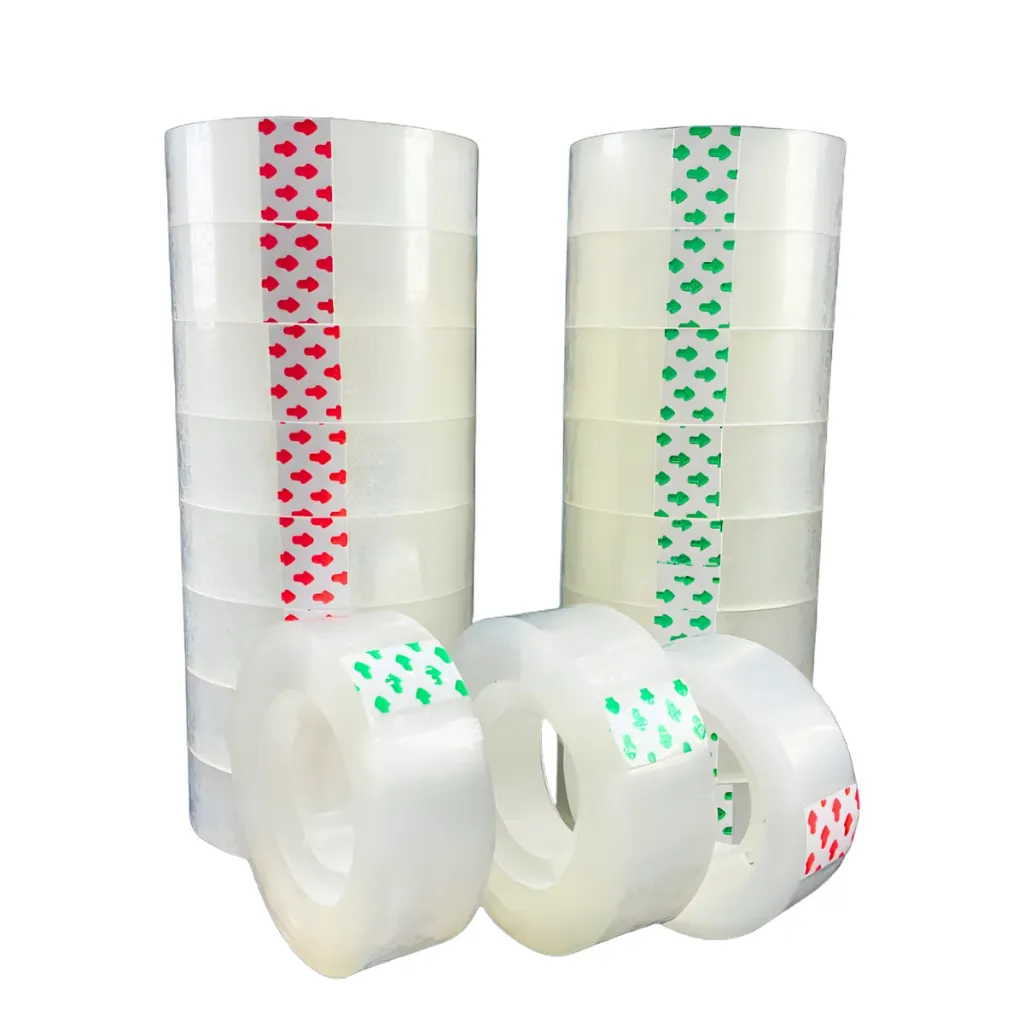 CINTA ADHESIVA TRANSPARENTE 17*40 C/8