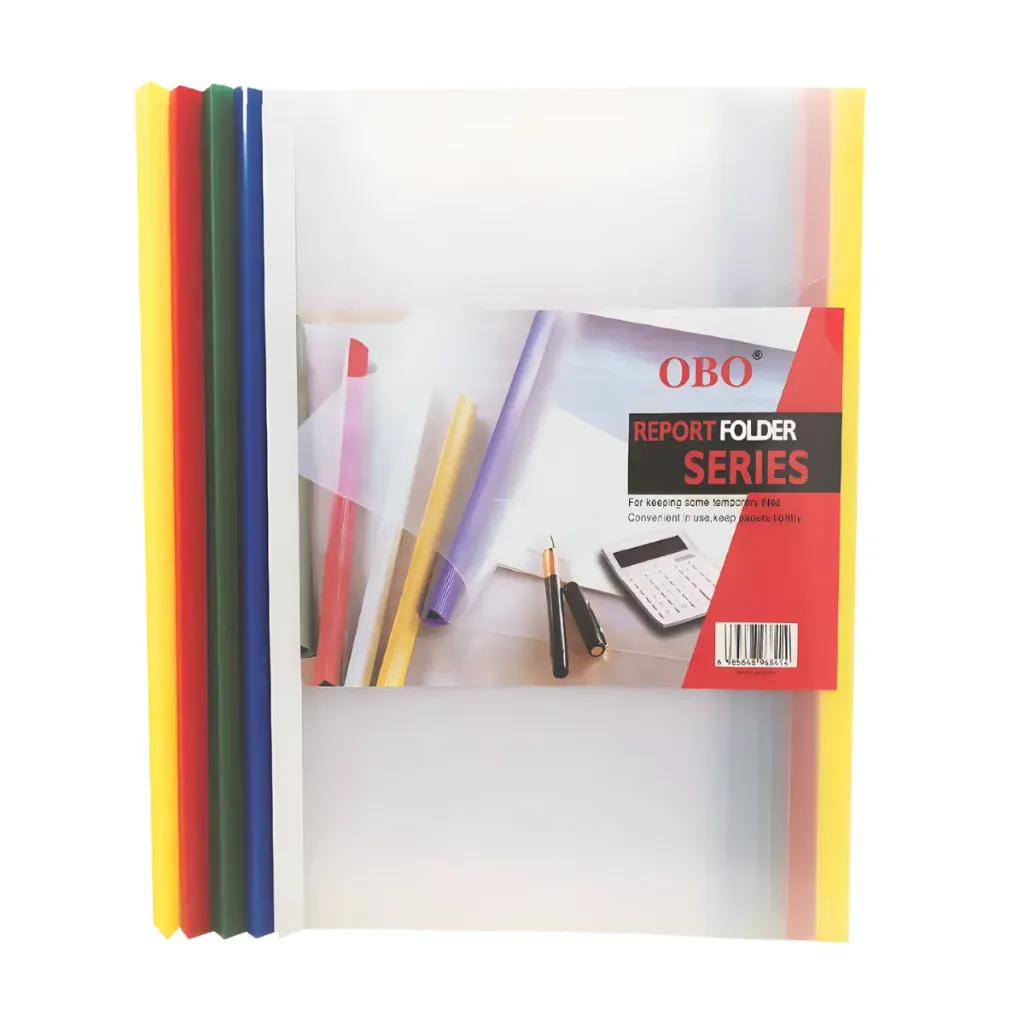 [ES-Q310-10] FOLDER DE COSTILLA SURTIDO TRANSPARENTE C/10
