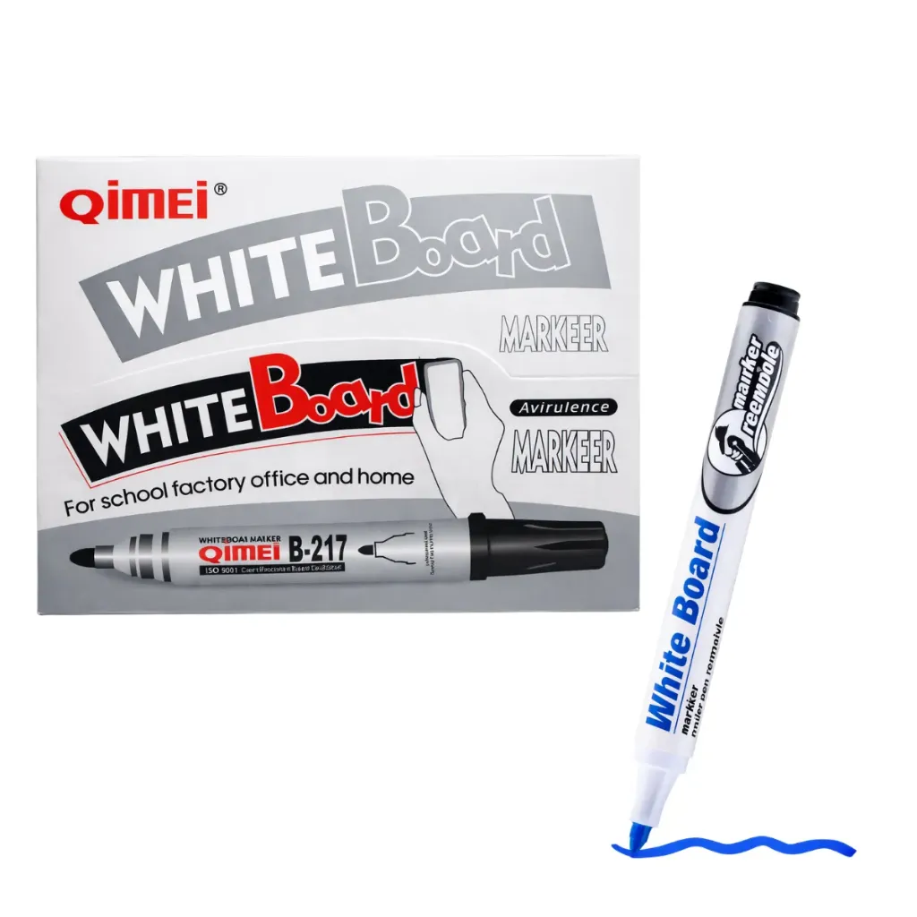 MARCADOR PIZARRON AZUL C/10 B-217A