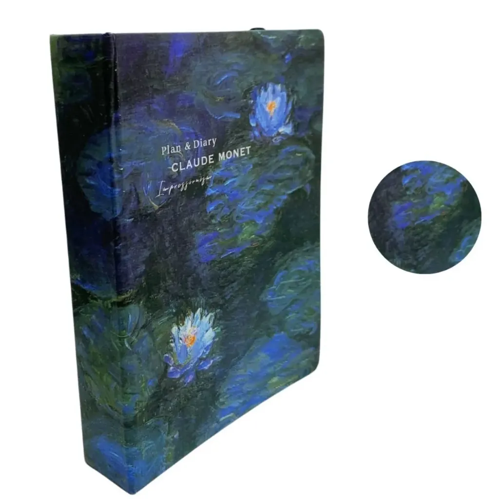 [AR-TY2354-1-AF] CARPETA MONET JOURNAL PZ (Azul Fuerte)