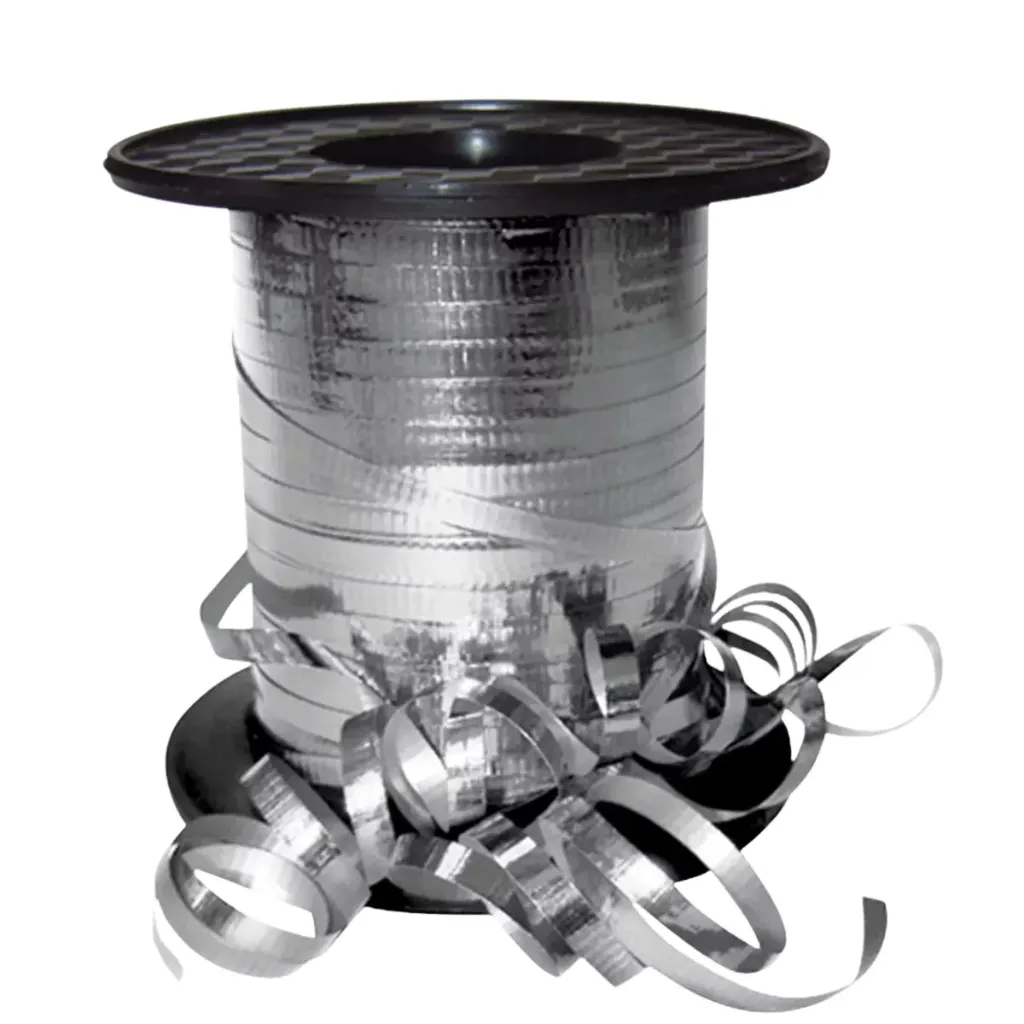 [FI-CRLPLT-1] CINTA CURLY PLATA 90MTS PZ