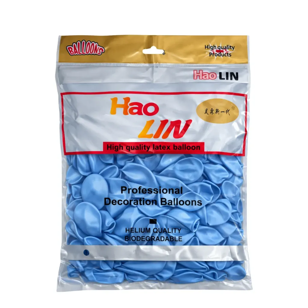 [FI-GLBAZC-50] GLOBO AZUL CIELO #10 C/50