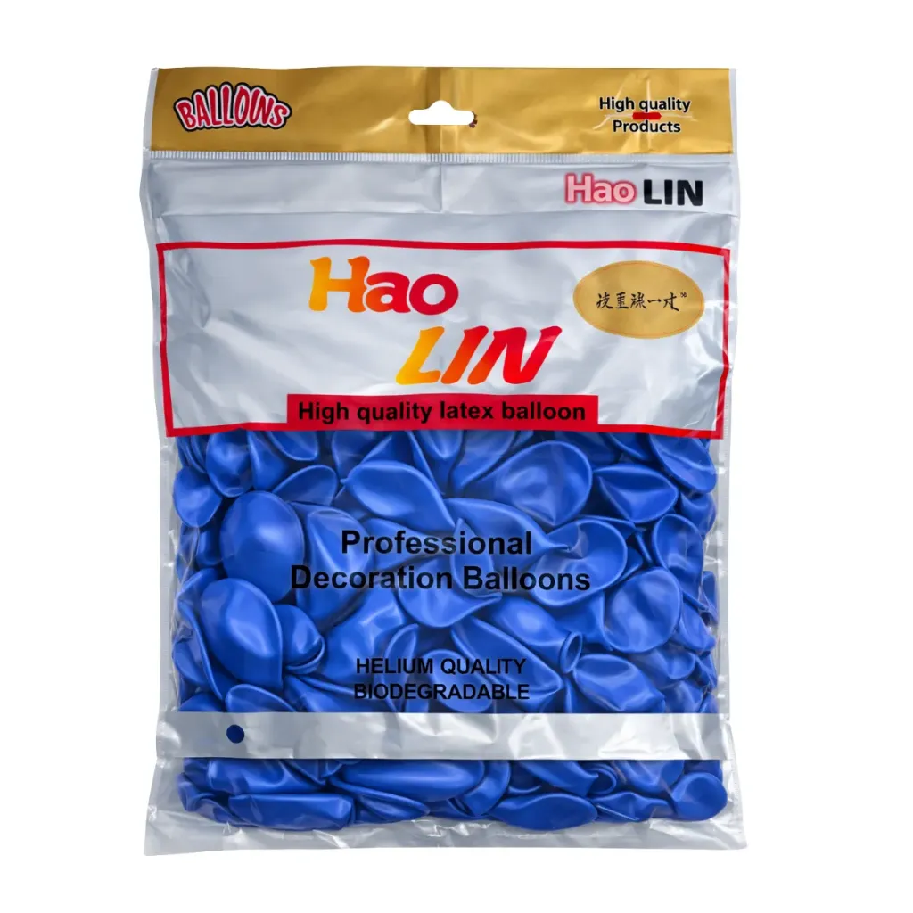 [FI-GLBAZR-50] GLOBO AZUL REY #10 C/50