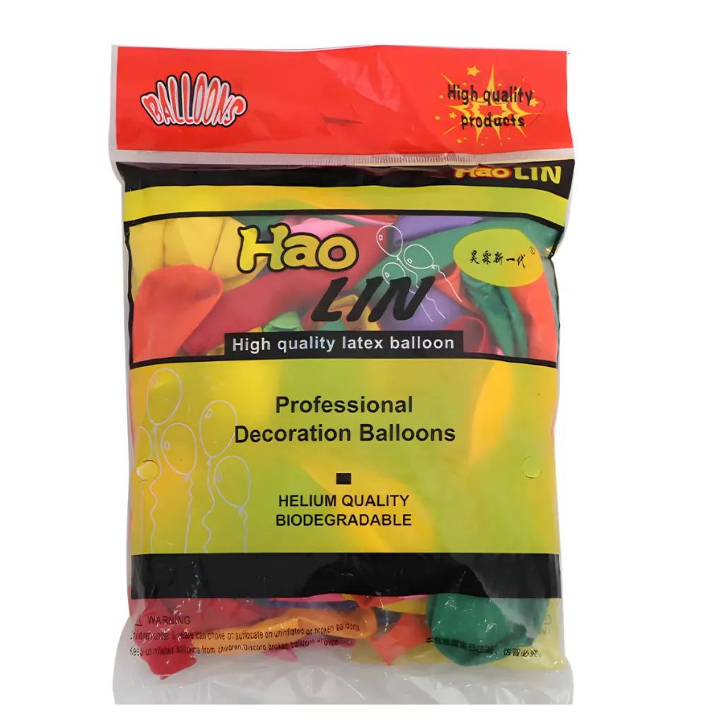 [FI-GLBCLS-100] GLOBO COLORES SURTIDOS #10 C/100