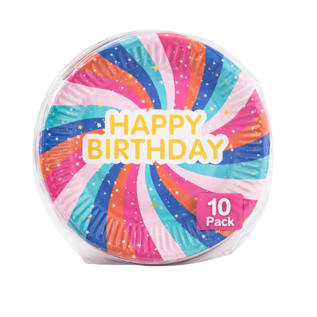 [FI-20014-10] PLATO P/FIESTA COLOR PASTEL BOLSA C/10